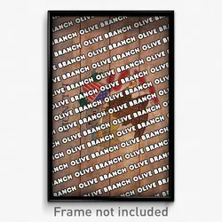 Olive Branch Illinois Poster (IL City Souvenir 11x17 Town Print)