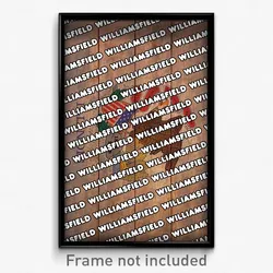 Williamsfield Illinois Poster (IL City Souvenir 11x17 Town Print)
