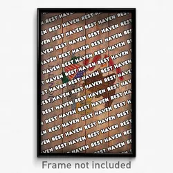 Rest Haven Illinois Poster (IL City Souvenir 11x17 Town Print)