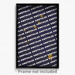 Kwethluk Alaska Poster (AK City Souvenir 11x17 Town Print)