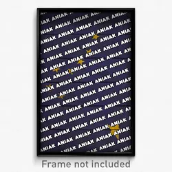 Aniak Alaska Poster (AK City Souvenir 11x17 Town Print)