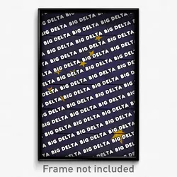 Big Delta Alaska Poster (AK City Souvenir 11x17 Town Print)