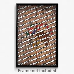 Bellflower Illinois Poster (IL City Souvenir 11x17 Town Print)