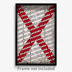 Sylacauga Alabama Poster (AL City Souvenir 11x17 Town Print)