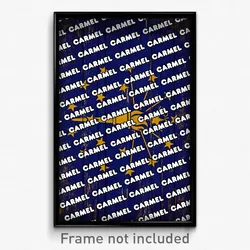 Carmel Indiana Poster (IN City Souvenir 11x17 Town Print)