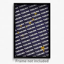 Tazlina Alaska Poster (AK City Souvenir 11x17 Town Print)