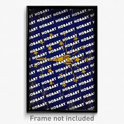 Hobart Indiana Poster (IN City Souvenir 11x17 Town Print)