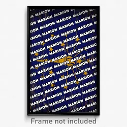 Marion Indiana Poster (IN City Souvenir 11x17 Town Print)