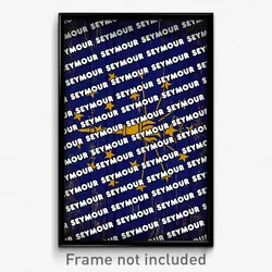 Seymour Indiana Poster (IN City Souvenir 11x17 Town Print)
