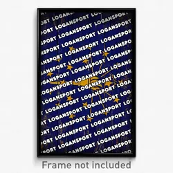 Logansport Indiana Poster (IN City Souvenir 11x17 Town Print)