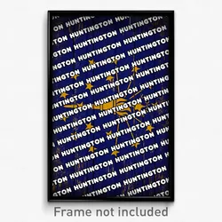 Huntington Indiana Poster (IN City Souvenir 11x17 Town Print)