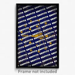 Griffith Indiana Poster (IN City Souvenir 11x17 Town Print)