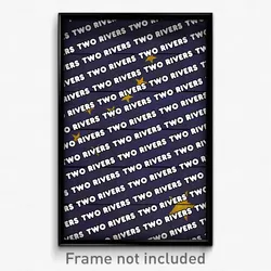 Two Rivers Alaska Poster (AK City Souvenir 11x17 Town Print)
