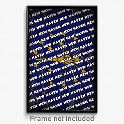 New Haven Indiana Poster (IN City Souvenir 11x17 Town Print)