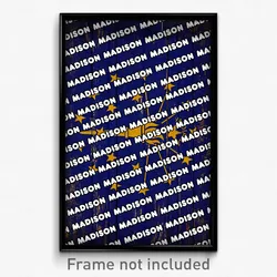 Madison Indiana Poster (IN City Souvenir 11x17 Town Print)