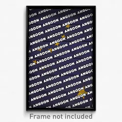 Angoon Alaska Poster (AK City Souvenir 11x17 Town Print)