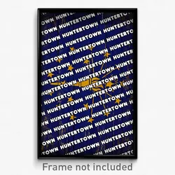 Huntertown Indiana Poster (IN City Souvenir 11x17 Town Print)