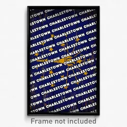 Charlestown Indiana Poster (IN City Souvenir 11x17 Town Print)