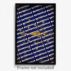 Batesville Indiana Poster (IN City Souvenir 11x17 Town Print)