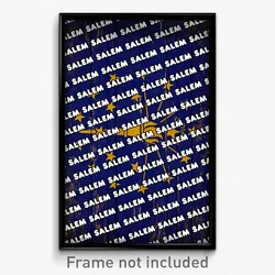 Salem Indiana Poster (IN City Souvenir 11x17 Town Print)