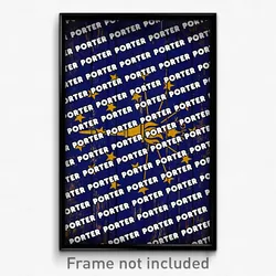 Porter Indiana Poster (IN City Souvenir 11x17 Town Print)