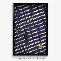 Pilot Station Alaska Poster (AK City Souvenir 11x17 Town Print)