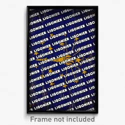 Ligonier Indiana Poster (IN City Souvenir 11x17 Town Print)