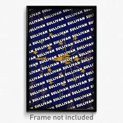 Sullivan Indiana Poster (IN City Souvenir 11x17 Town Print)