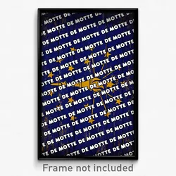 De Motte Indiana Poster (IN City Souvenir 11x17 Town Print)