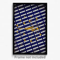 Berne Indiana Poster (IN City Souvenir 11x17 Town Print)