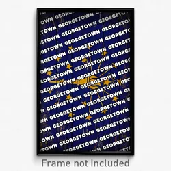 Georgetown Indiana Poster (IN City Souvenir 11x17 Town Print)