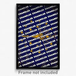 Chandler Indiana Poster (IN City Souvenir 11x17 Town Print)
