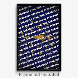 Syracuse Indiana Poster (IN City Souvenir 11x17 Town Print)