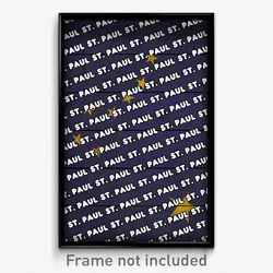 St. Paul Alaska Poster (AK City Souvenir 11x17 Town Print)