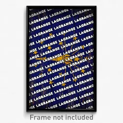 Lagrange Indiana Poster (IN City Souvenir 11x17 Town Print)