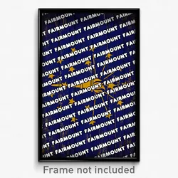 Fairmount Indiana Poster (IN City Souvenir 11x17 Town Print)