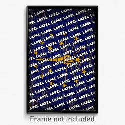 Lapel Indiana Poster (IN City Souvenir 11x17 Town Print)