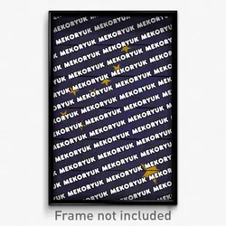 Mekoryuk Alaska Poster (AK City Souvenir 11x17 Town Print)