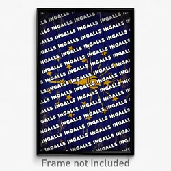 Ingalls Indiana Poster (IN City Souvenir 11x17 Town Print)