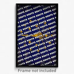 Kouts Indiana Poster (IN City Souvenir 11x17 Town Print)