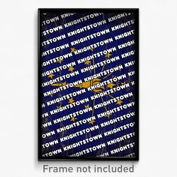 Knightstown Indiana Poster (IN City Souvenir 11x17 Town Print)