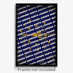 North Judson Indiana Poster (IN City Souvenir 11x17 Town Print)