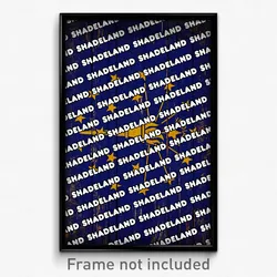 Shadeland Indiana Poster (IN City Souvenir 11x17 Town Print)