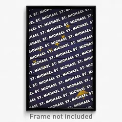 St. Michael Alaska Poster (AK City Souvenir 11x17 Town Print)