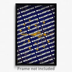 Walkerton Indiana Poster (IN City Souvenir 11x17 Town Print)