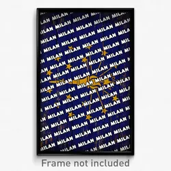 Milan Indiana Poster (IN City Souvenir 11x17 Town Print)