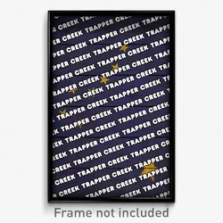 Trapper Creek Alaska Poster (AK City Souvenir 11x17 Town Print)