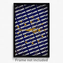 Kentland Indiana Poster (IN City Souvenir 11x17 Town Print)