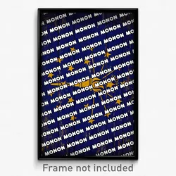 Monon Indiana Poster (IN City Souvenir 11x17 Town Print)
