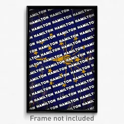 Hamilton Indiana Poster (IN City Souvenir 11x17 Town Print)